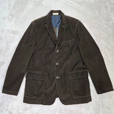 J.Crew Rivington Unstructured Brown Corduroy Sport Coat Preppy Blazer Jacket