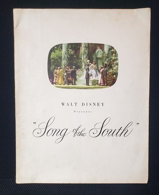 Disney Song of the South 1946 Theater Program RKO Pictrs Uncle Remus Brer Rabbit