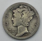 1928 S Mercury Dime 90% Silver San Francisco Mint