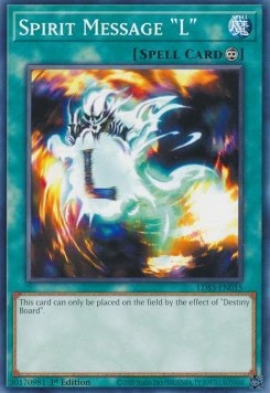 YuGiOh Spirit Message ''L'' LDS3-EN015 Common Englisch Neu 1st