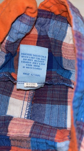 U.S polo assn.Boy’s Overalls Plaid Size 3-6Months 100% Cotton good condition - Picture 6 of 6