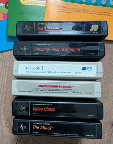 Texas Instruments TI99/4a Cartridge Software