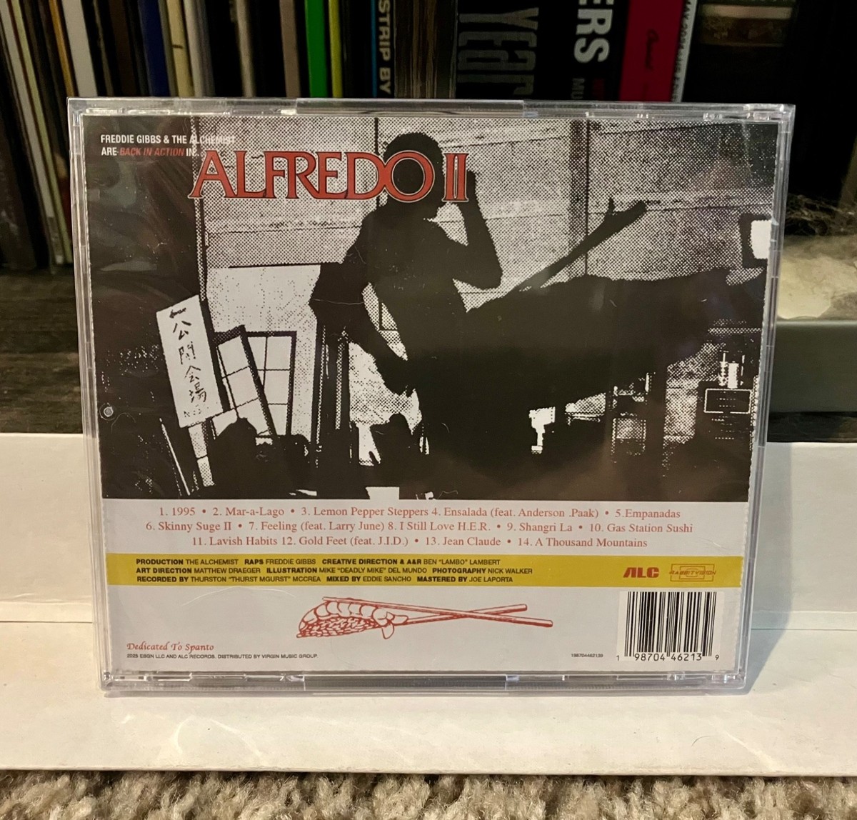Freddie Gibbs Alchemist Alfredo 2 CD Sold Out Comic$ cover