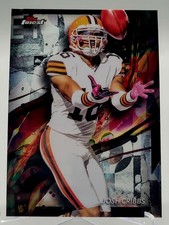 2024 FINEST JOSH CRIBBS BASE FOOTBALL CARD BROWNS NFL 17 topps