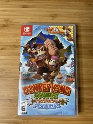 Nintendo Donkey Kong Country: Tropical Freeze Switch Game w/ Case & Cartridge