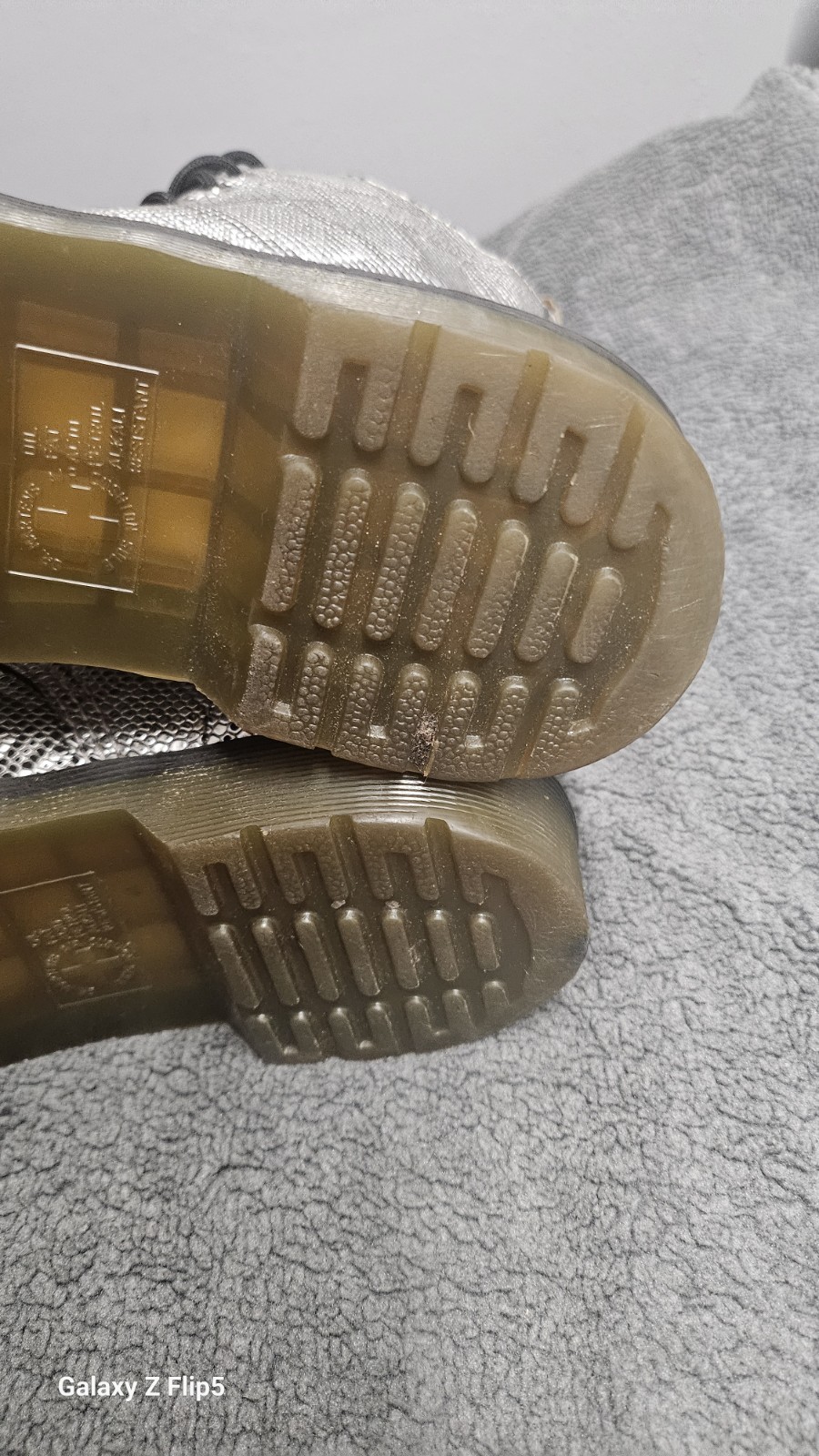 Dr Martens 1460 Pascal Grey Snake Python Print Le… - image 8