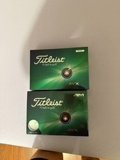 2 DOZEN BRAND NEW IN BOX TITLEIST AVX GOLF BALLS WHITE AIM 360 TOUR
