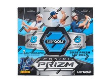 2025 PANINI PRIZM LIV GOLF 1ST OFF THE LINE FOTL HOBBY BOX