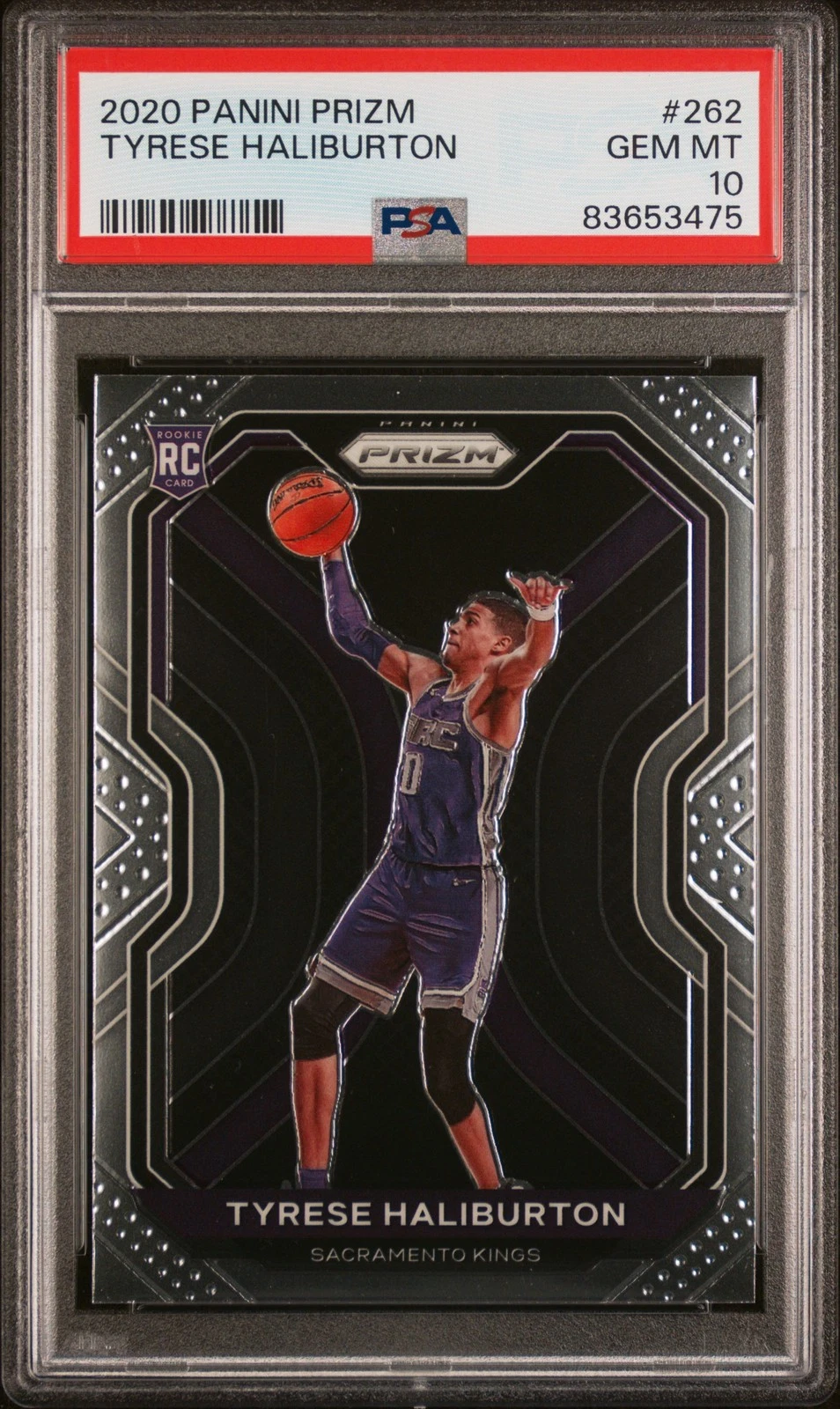 Tyrese Haliburton trading card