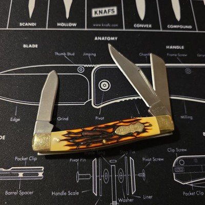 Uncle Henry 885UH Senior Rancher Folding Pocket Knife Mint Condition