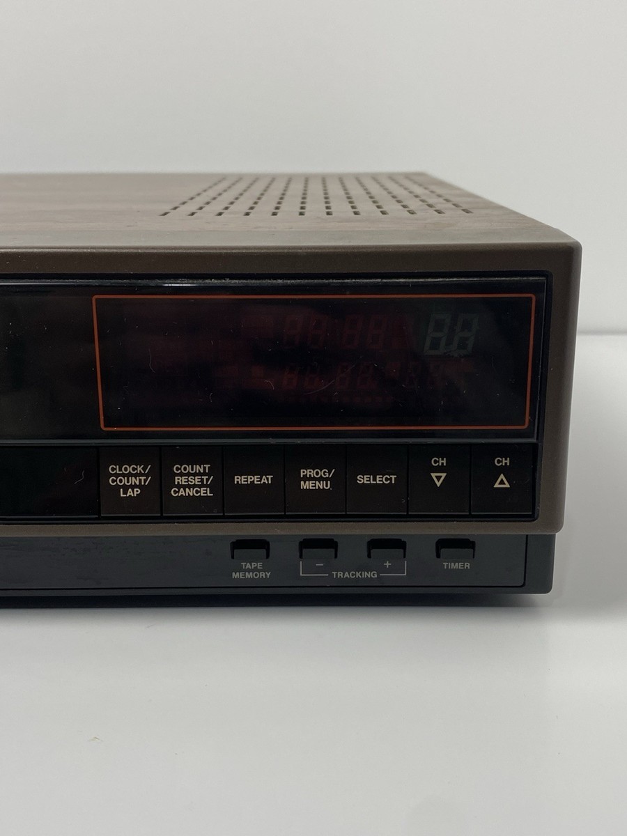Vintage Zenith VRE205 VCR Video Cassette Recorder VHS HQ 80s Japan