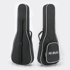 Professional 23-Inch Tenor Ukulele Gig Bag, Waterproof Padded Case with Adjustab