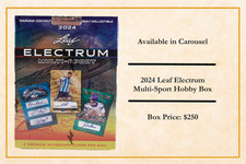 2024 Leaf Electrum Multi-Sport Hobby Box
