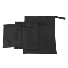 3 Pcs Swimming Gear Bag Reusable Wet Bags Waterproof Drawstring Suit