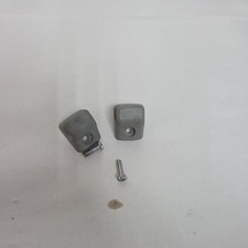 94-01 Acura Integra Sunvisor Sun Visor Hook Holder Loop Clip Set Of 2 Gray Oem