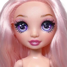 Rainbow High Series 2 Bella Parker Doll Nude  Articulated Pink Hair