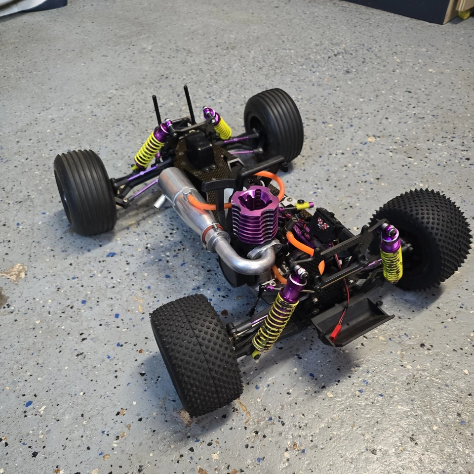 HPI Nitro Rush 2WD Stadium Truck LOTS OF UPGRADES - Image 3 of 4