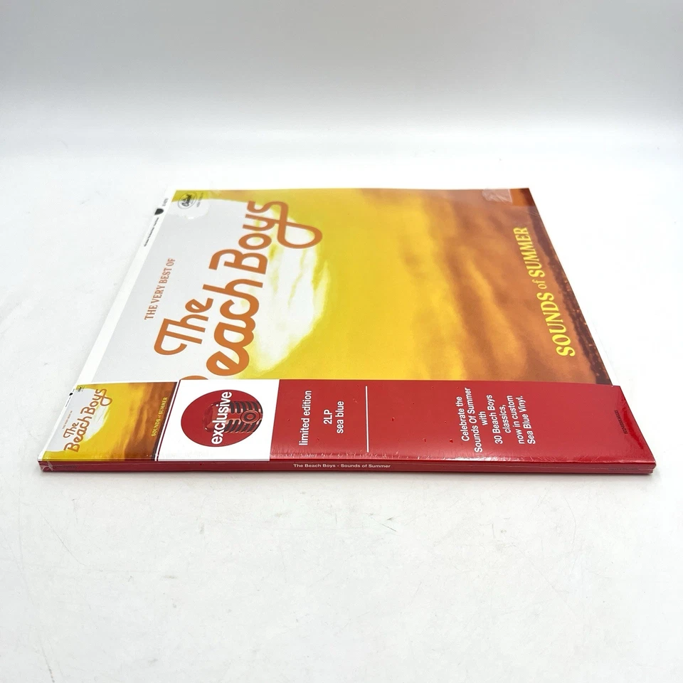 Best Of The Beach Boys Sounds Of Summer 2 LP SEA BLUE Vinyl Limited - Image 3 of 4