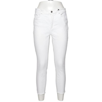 ONLY, Jeans, Größe: L, ONLBLUSH HW SK ANK RAW DNM, Weiß, Baumwolle #FD6
