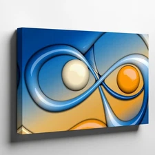 Create An Abstract Composition Inspired By Cubism, Featuring Smooth Wall Art
