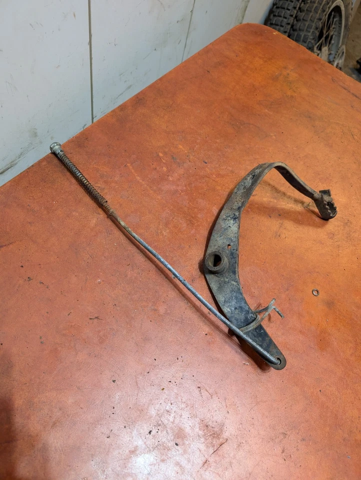 Brazo palanca freno trasero kawasaki kd80 kd100 km100 mc1 mc1m #43001-062 Foto 3 de 4