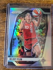 2024 Panini WNBA Prizm Kelsey Plum Silver Holo Prizm #77 Las Vegas Aces