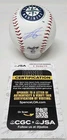 Julio Rodriguez Signed Rawlings Official Seattle Mariners Logo Baseball JSA COA