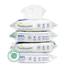 Healthybaby Wet Wipes  EWG Verified  100 Water  Plant Based  Unscented