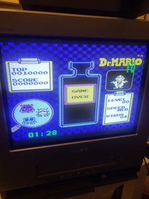 NES Game: Dr. Mario (Doctor Mario) [Boxed, Complete w/Manual] tested & working 