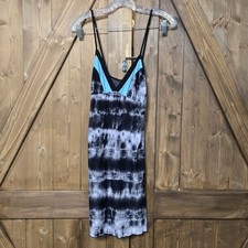Secret Treasures Women  s Medium Chemise Slip Dress Nightgown Tie Dye Lingerie