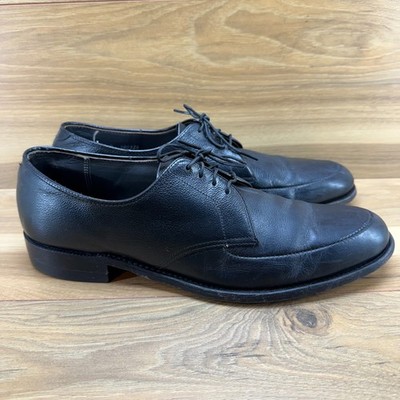 Berkeley Square Custom Grade Mens 11 B/AA Black Leather Dress Shoes Oxfords