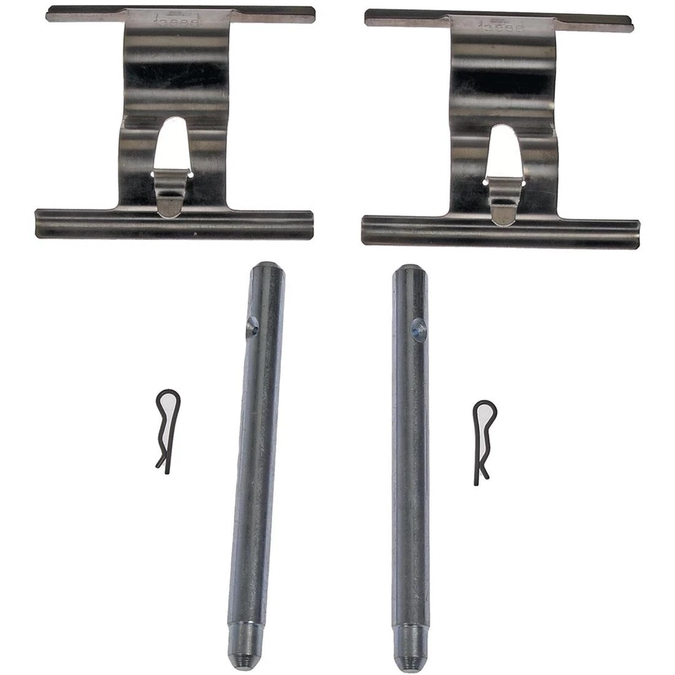 Dorman - Kit de herrajes de freno de disco delantero trasero primera parada para Audi Q7 2007-2015 Foto 2 de 4