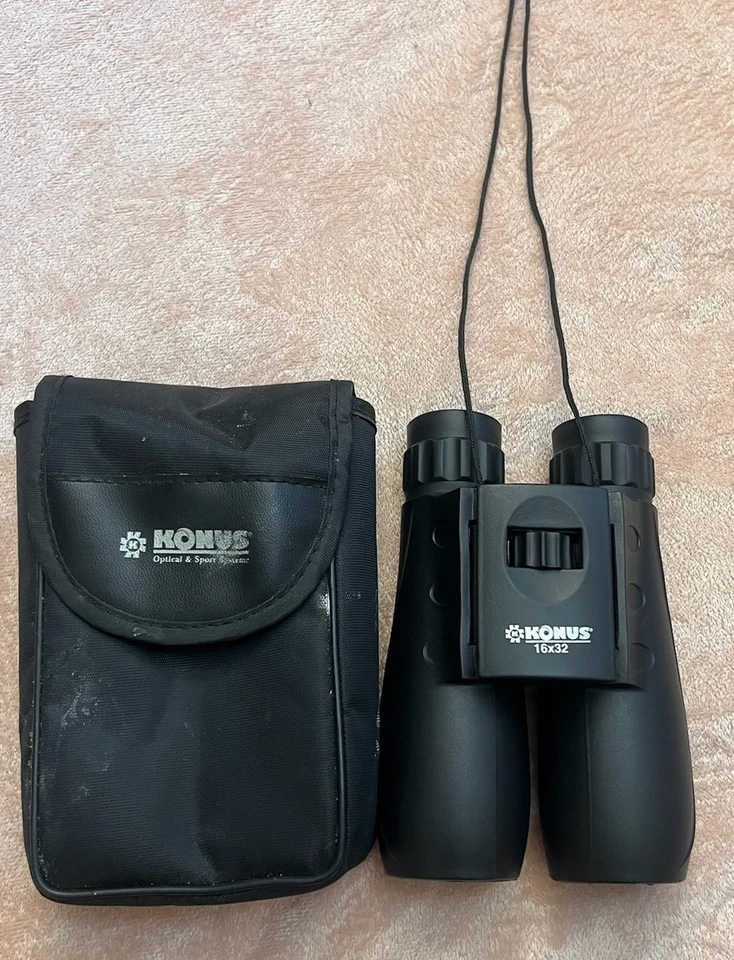 KONUS 16x32 Vivisport 2 Compact Binoculars with Carrying Case - Image 2 of 4