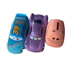 Disney Pixar Cars Diecast Vehicle Bundle Toy Figures 3 Collectible Holley Buck