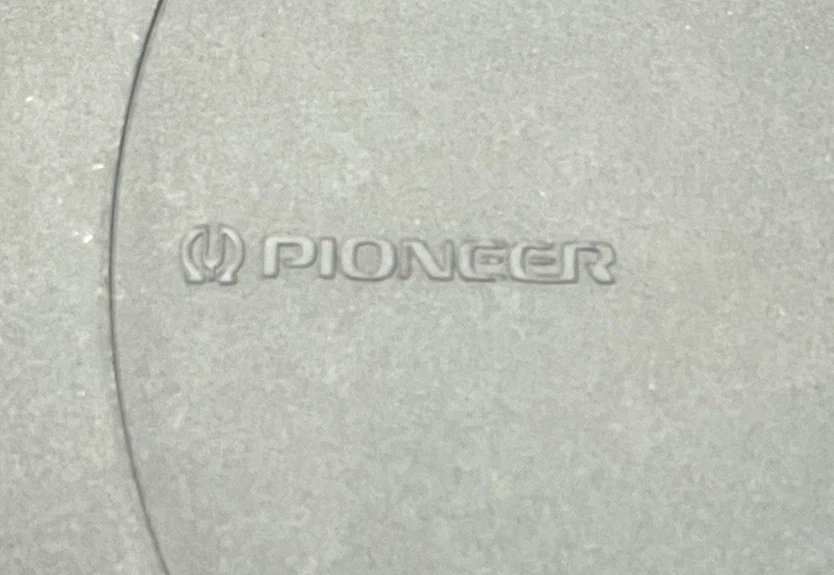 Tapete de goma para plato giratorio Pioneer PL-590 PEB1059-A | Original OEM Foto 4 de 4