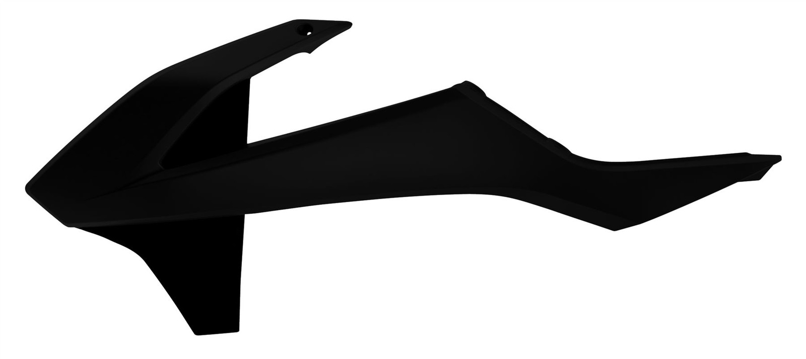 Radiator Scoops Tank Cover Fits Ktm Exc 250 17-19 Black - Image 2