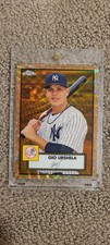 2021 Topps Chrome Platinum Anniversary Gio Urshela Rose Gold /50