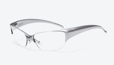 Gentle Monster Hypnosis A02 Silver Metal Frame / Clear