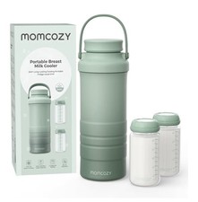 MOMCOZY Portable Breast Milk Cooler Green