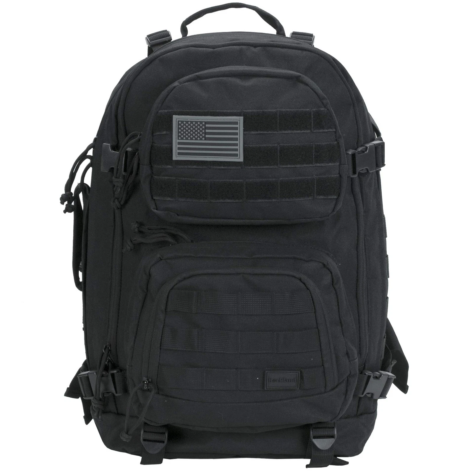 Military Tactical Laptop Backpack - Large Black Bag for Travel & Outdoor Use