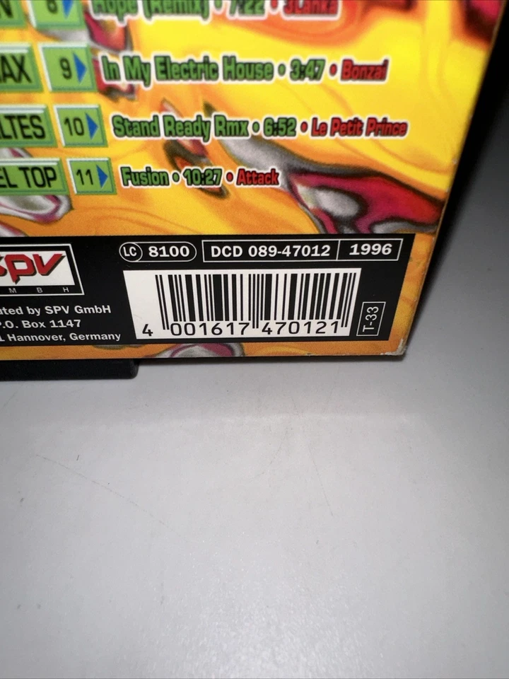 Rave Mission VI von Various (2 CD, 1996) Sub Terranean Compilation - Bild 3 von 4