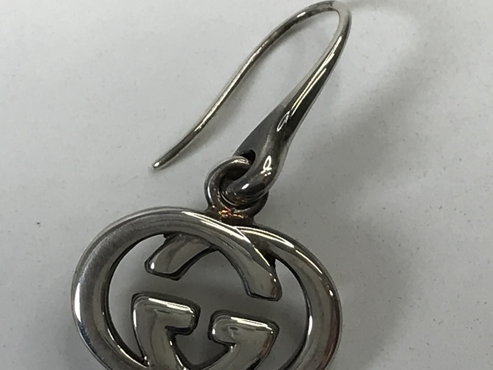 Gucci interlocking G 925Sterling Silver Dangle Ho… - image 17