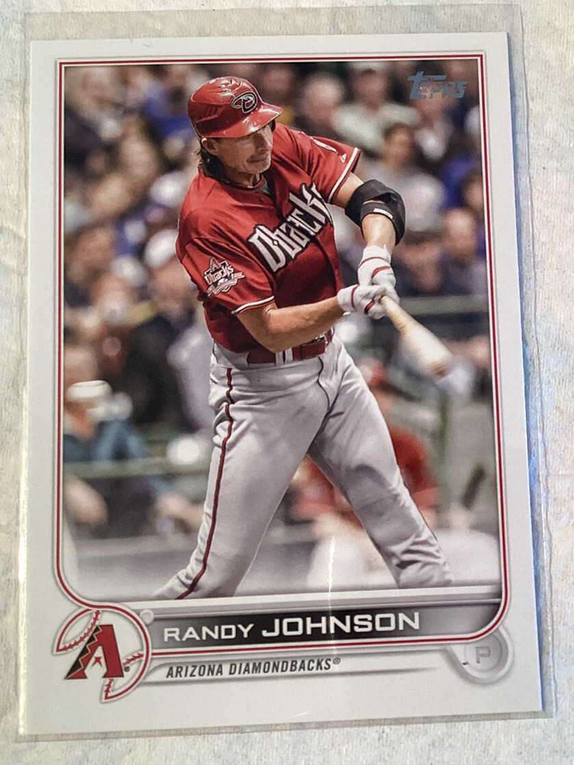 Randy Johnson 2022 Topps Update Series #US134 Short Print Photo Variation SP