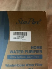 SimPure Heavy Duty Whole House Water Filter Purifier System Model #1045-Clear