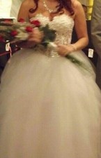 Wedding Dress with vail 