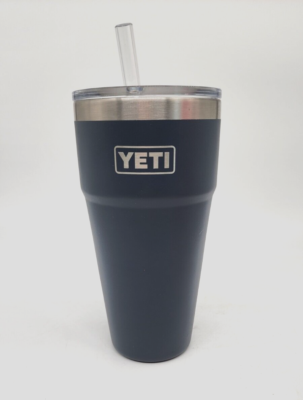 YETI Rambler Navy Blue 26oz Straw Cup Tumbler LTD EDITION