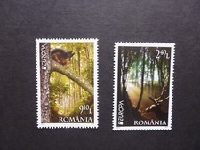 ROMANIA 2011 EUROPA Stamps - The Forest Pair Mint Stamps