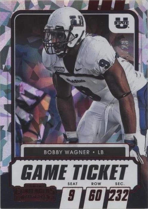 Game Ticket Red Cracked Ice