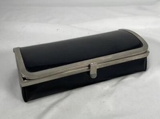 vintage black patent leather clutch Special Occasions