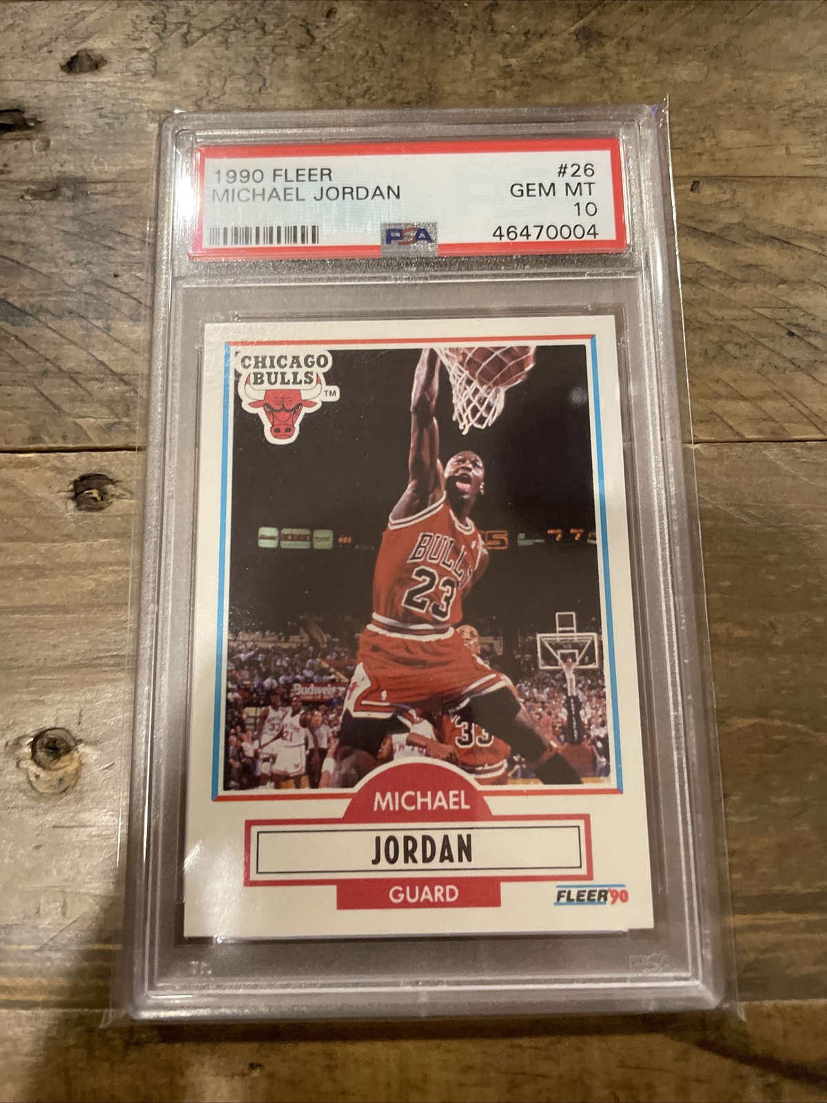 1990 Fleer NBA Basketball MICHAEL JORDAN #26 PSA 10 Gem Mint 47625944 | eBay